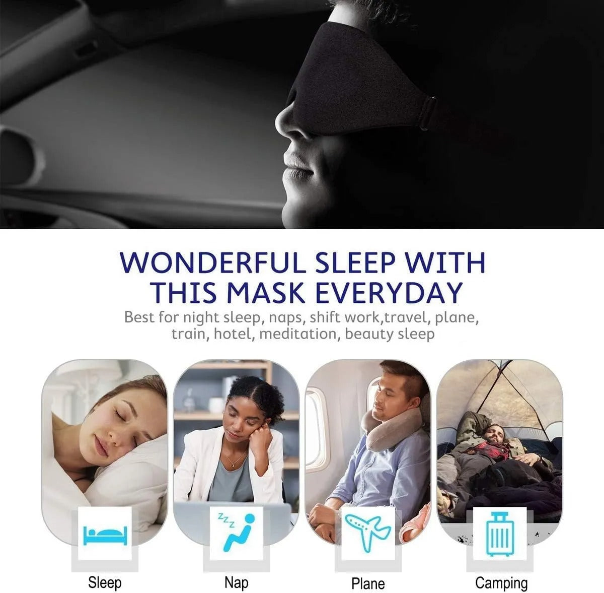 3D Rest Eye Mask