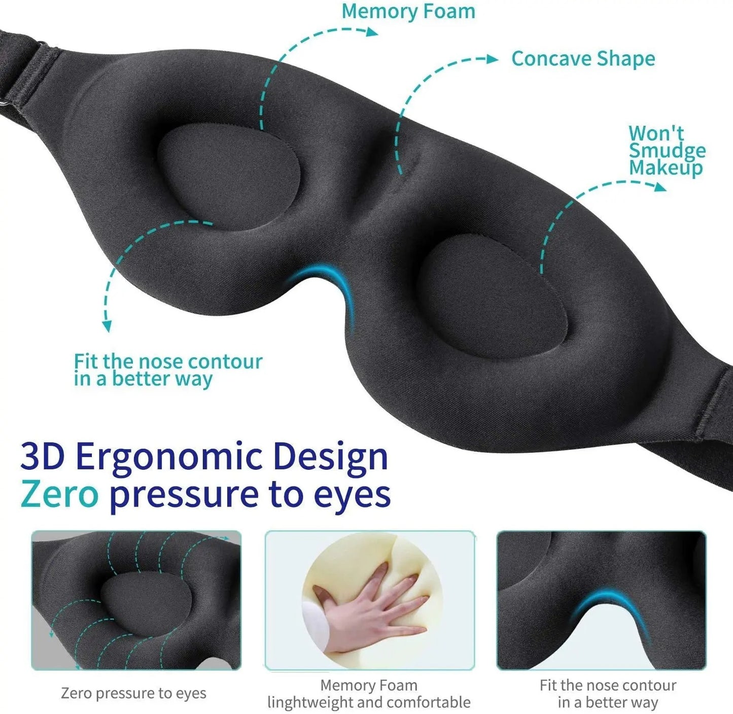 3D Rest Eye Mask